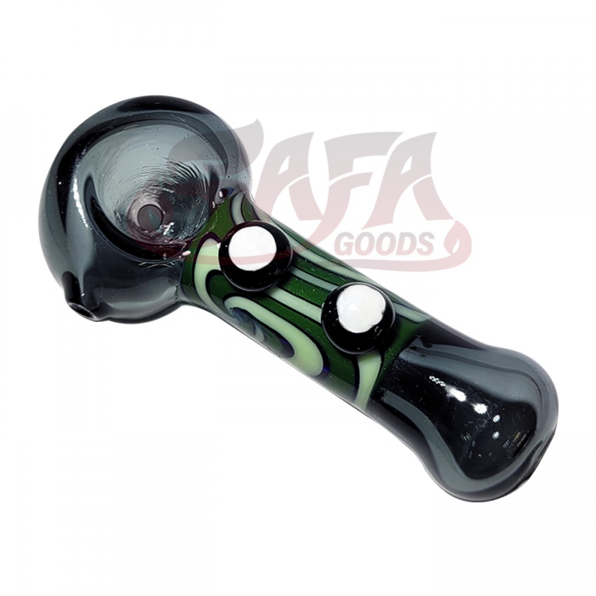 3.5" Hand Pipe with Buttons and Linework